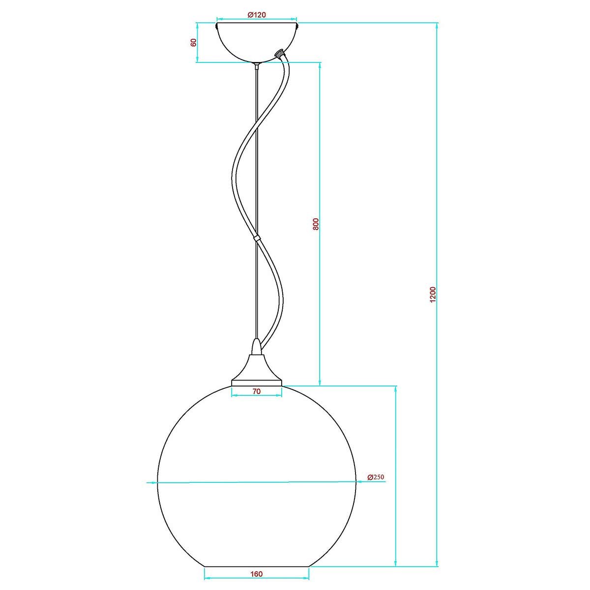Dekoarte Lámpara Colgante Moderna Nácar Y Cromo - Estilo Elegante