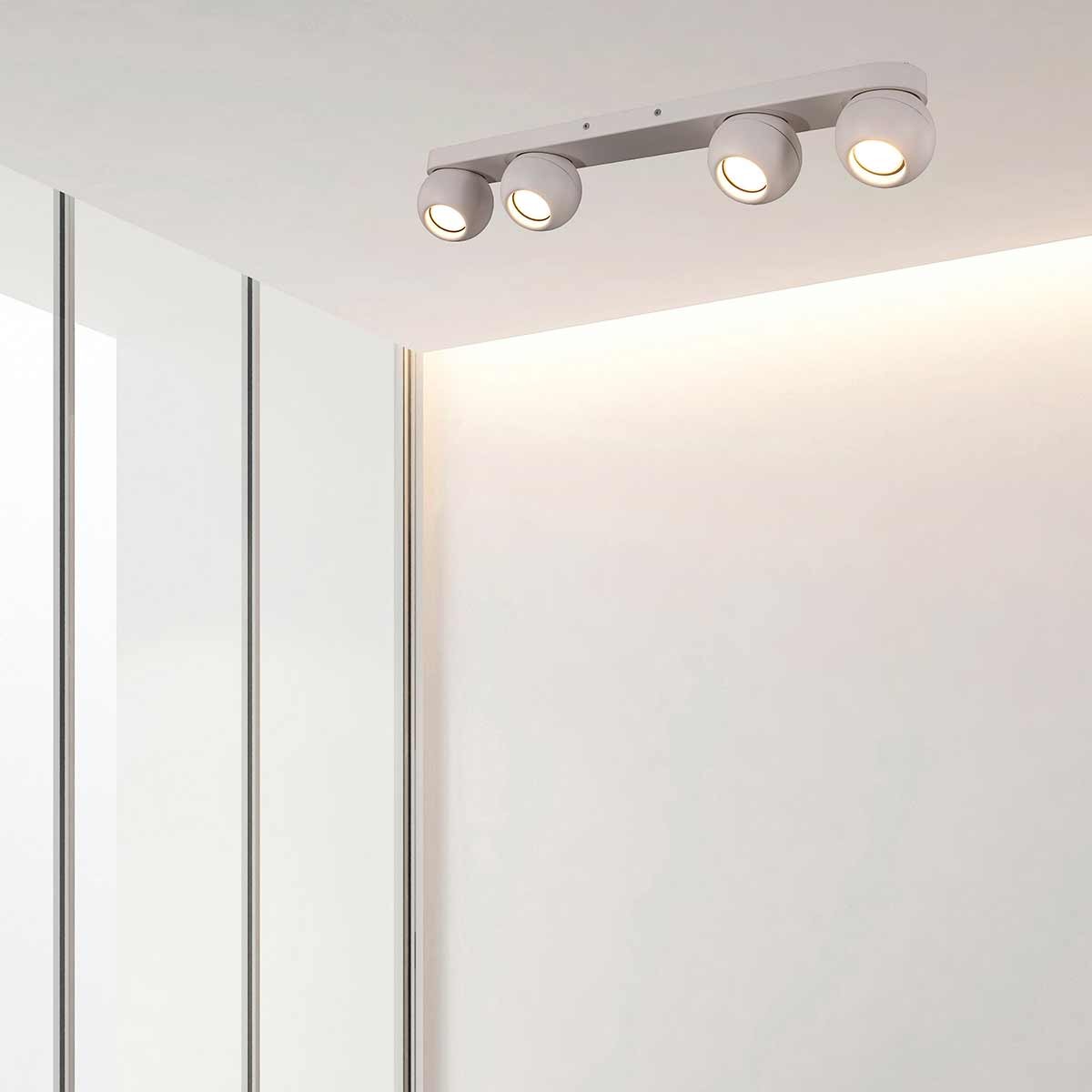 Dekoarte Lámpara Estilo Plafón Moderno Color Negro Y Plata A+