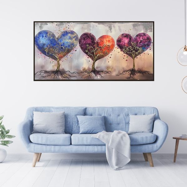 Dekoarte Paul Silver - Cuadro Moderno De Diseño Elegante