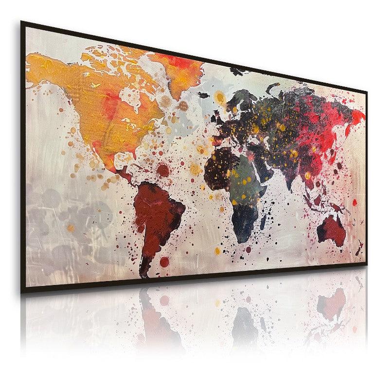 Dekoarte Paul Silver - Cuadro Moderno para Decoración de Salones