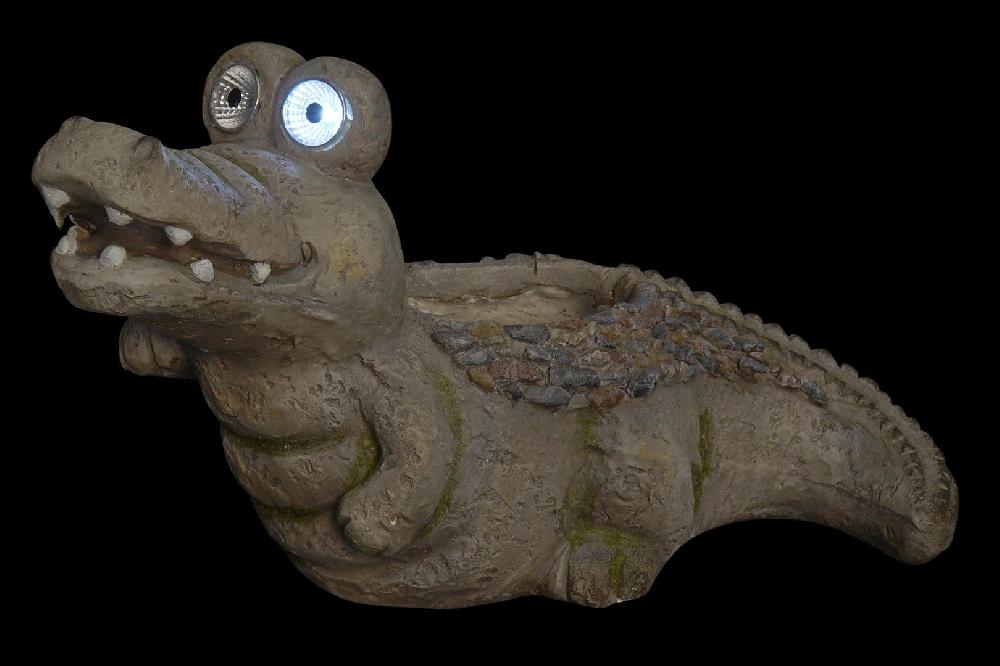 Dekodonia Decoración Luminosa LED Resina Solar Gris