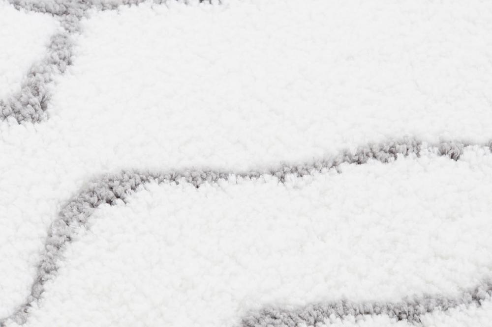 Dekodonia ALFOMBRA ROMBOS BLANCOS PEQUEÑA