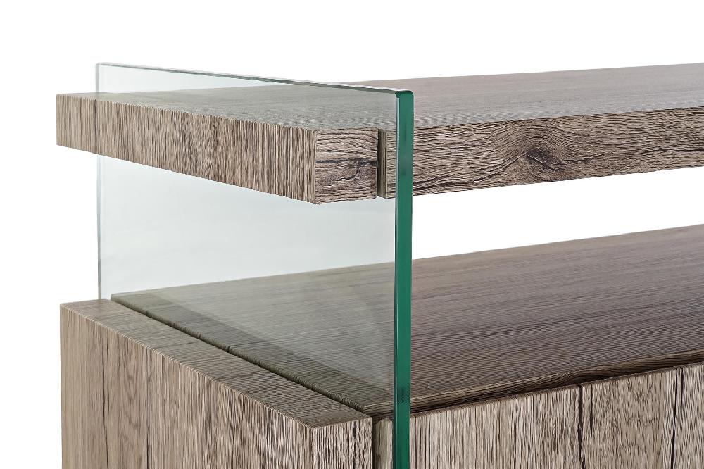 Dekodonia APARADOR CRISTAL Y MADERA