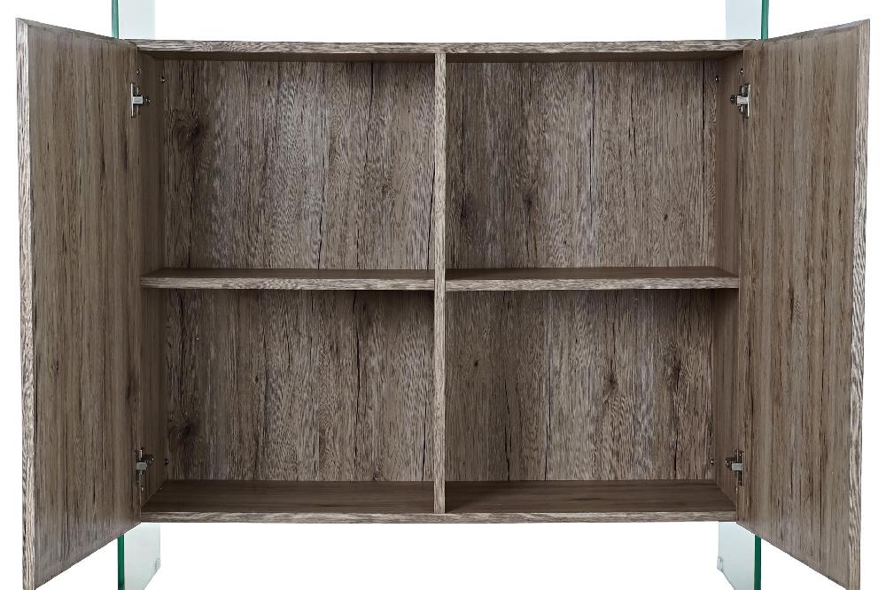 Dekodonia APARADOR CRISTAL Y MADERA