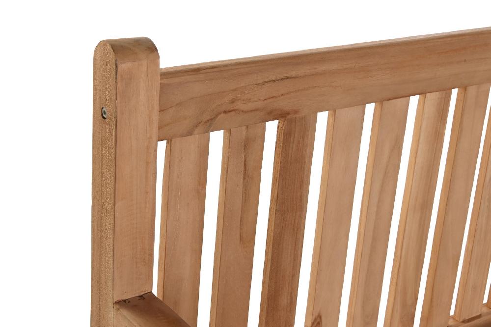 Dekodonia Banco Teca 150x61x93 Natural Marron