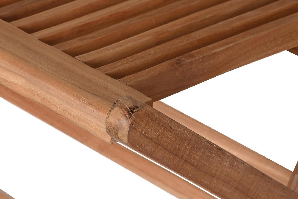 Dekodonia BANCO TECA NATURAL PLEGABLE