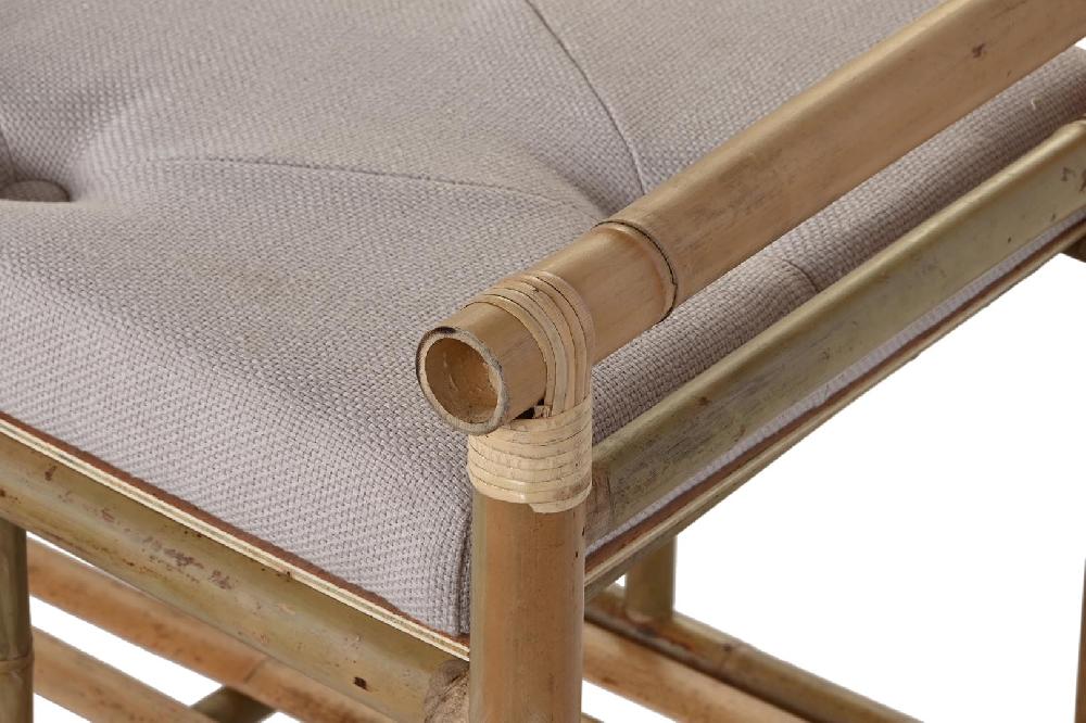 Dekodonia BANQUETA BAMBÚ Y ALGODÓN