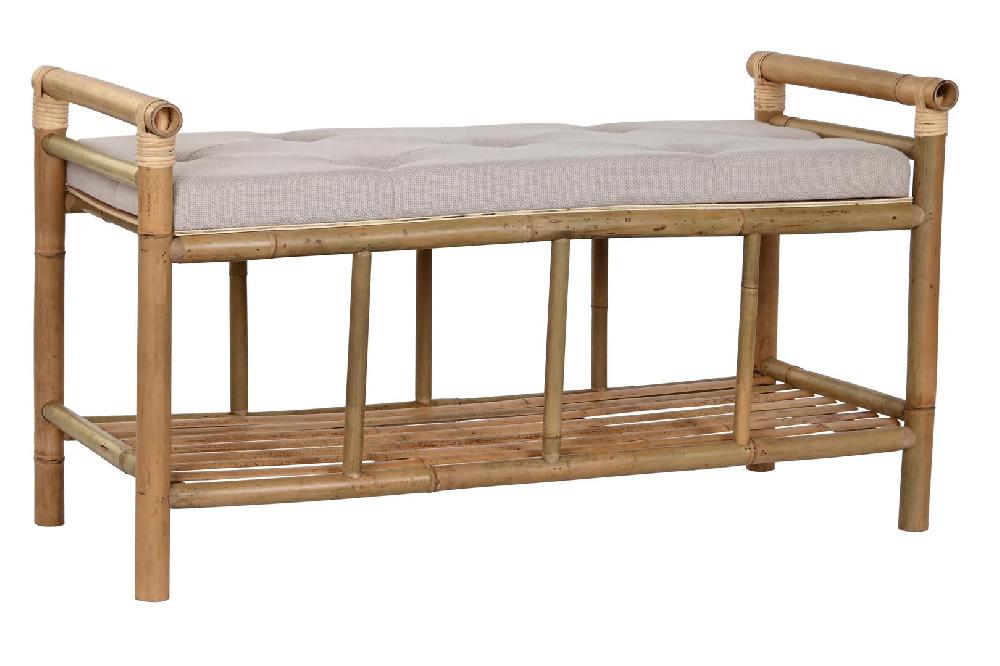 Dekodonia BANQUETA BAMBÚ Y ALGODÓN
