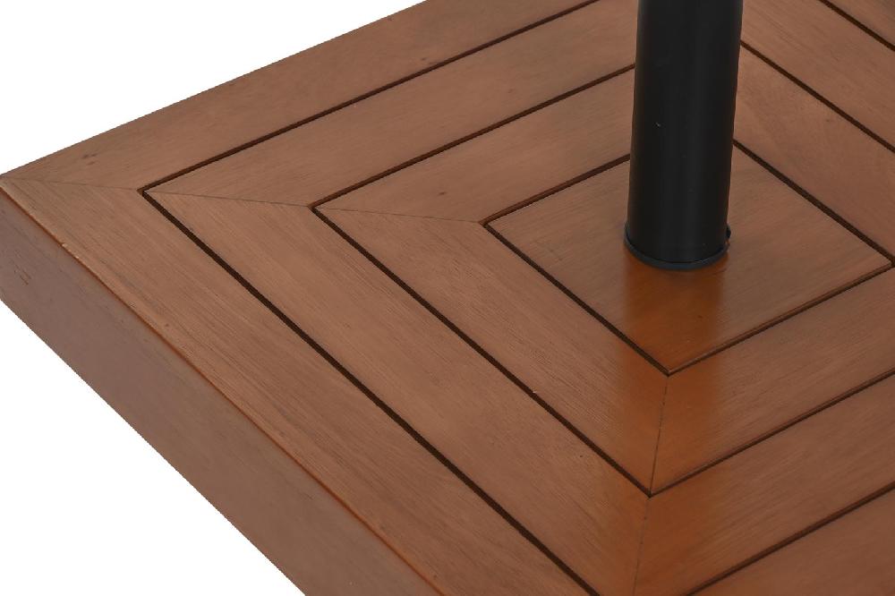 Dekodonia Base Parasol Eucalipto Piesol Ruedas