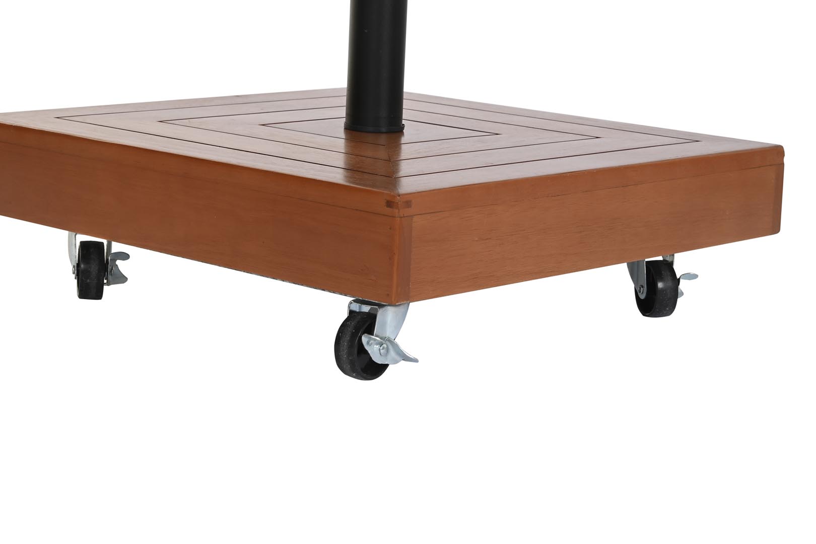 Dekodonia Base Parasol Eucalipto Piesol Ruedas