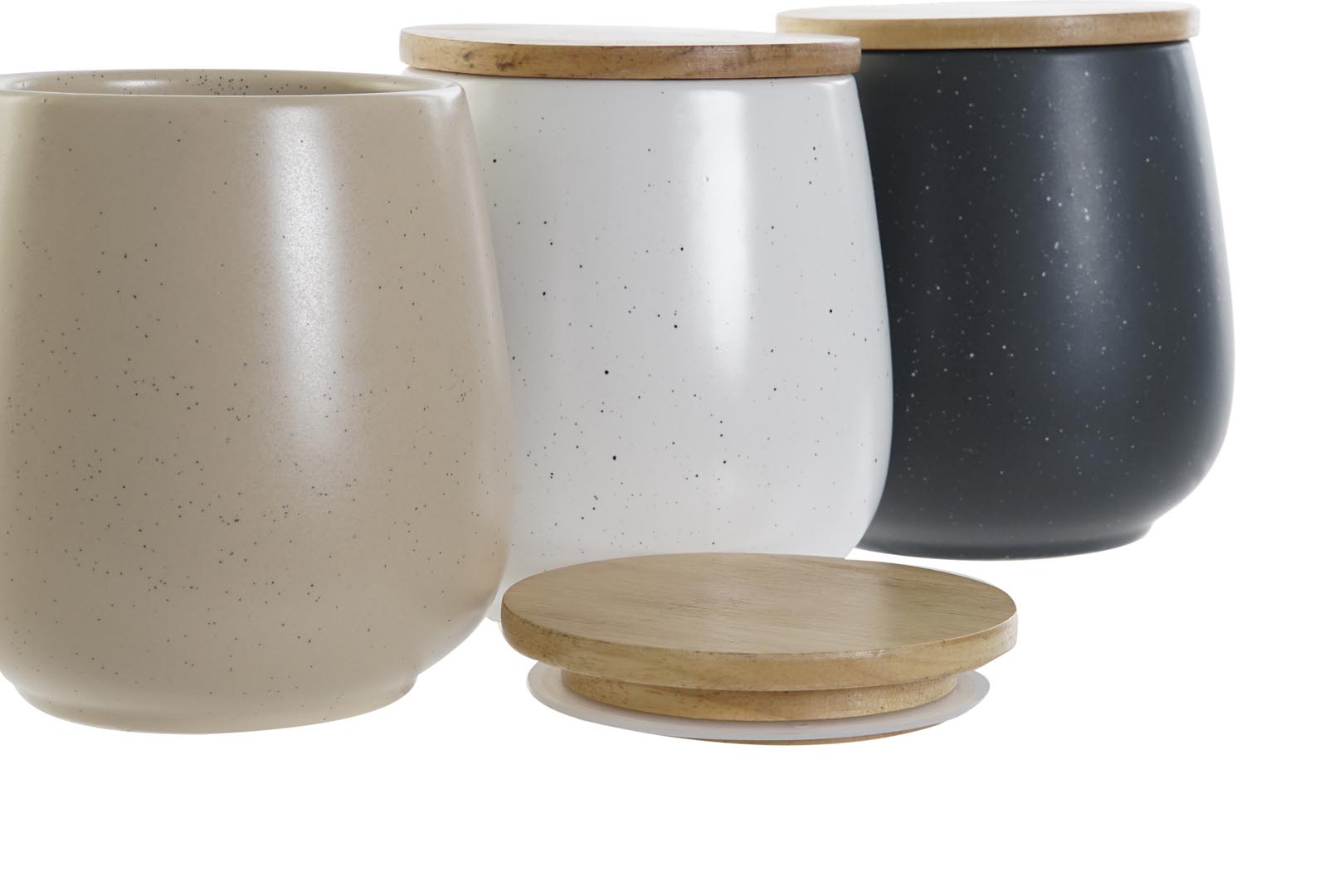 Dekodonia Bote Gres Rubberwood 10x10x13 3 Surt