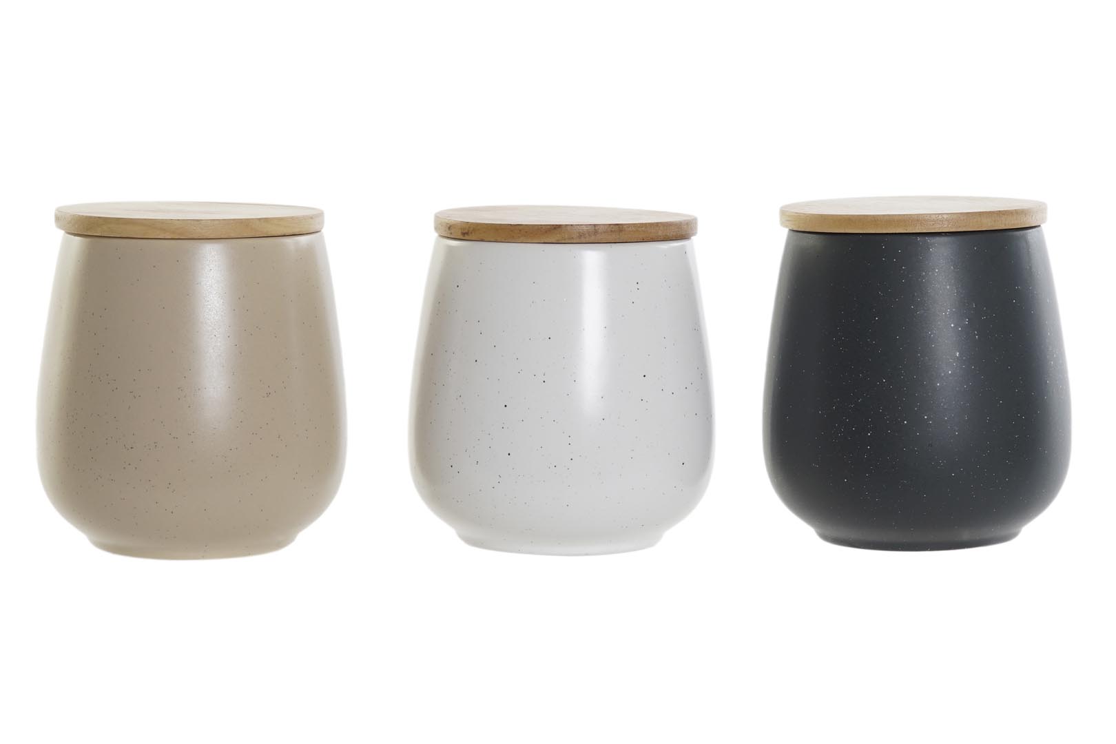 Dekodonia Bote gres rubberwood 10x10x13 3 surt