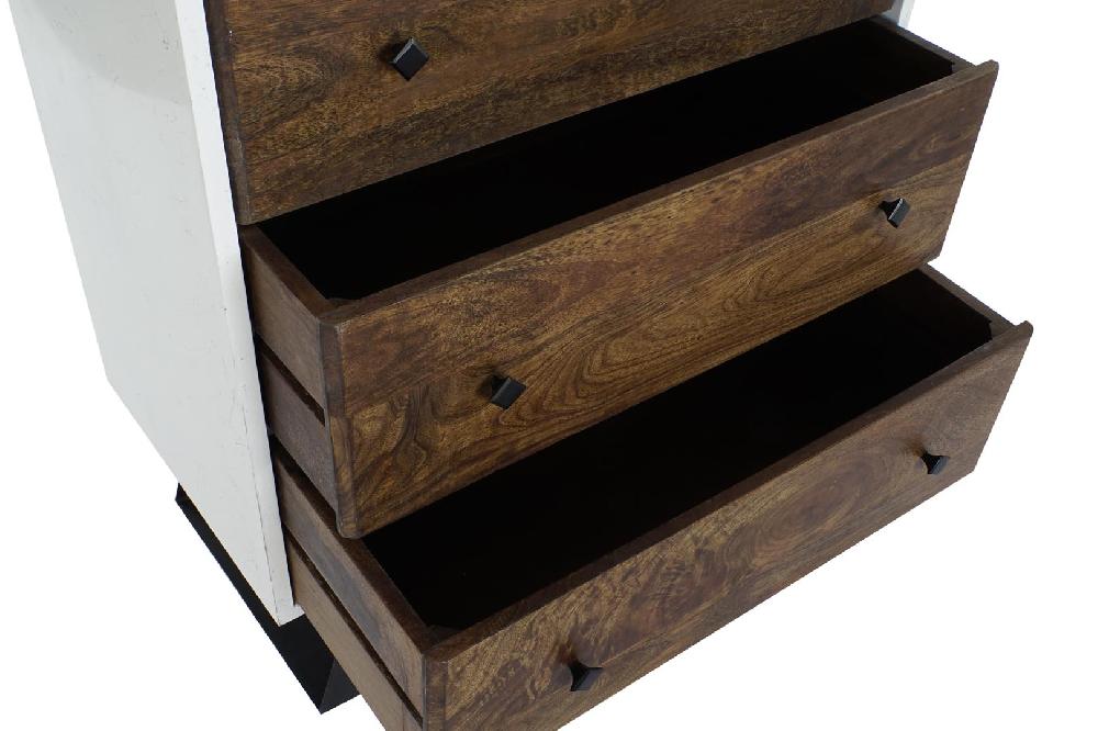 Dekodonia CAJONERA MANGO Y METAL BLANCA