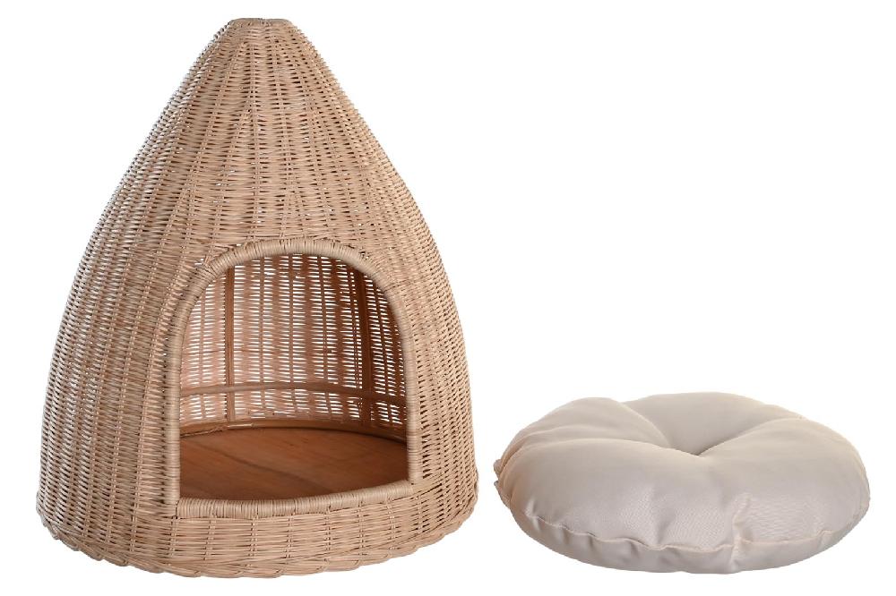 Dekodonia CAMA MASCOTA RATÁN CONO