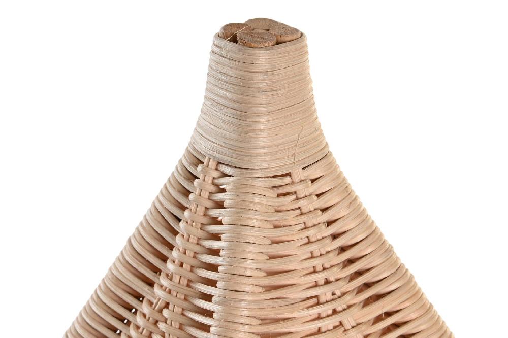 Dekodonia CAMA MASCOTA RATÁN PIRÁMIDE