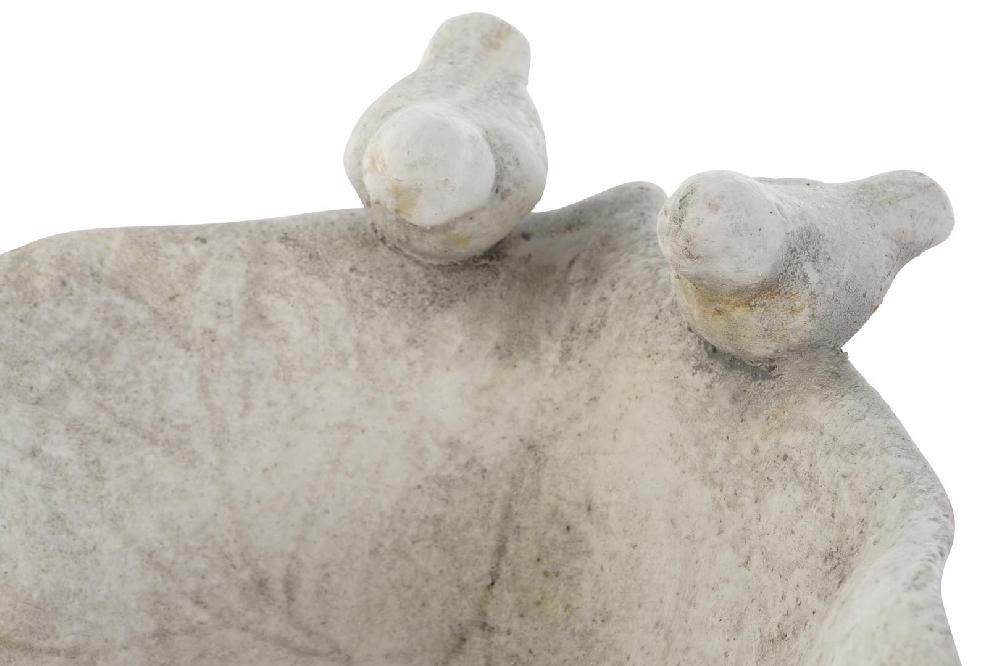 Dekodonia CENTRO MESA PÁJAROS CEMENTO