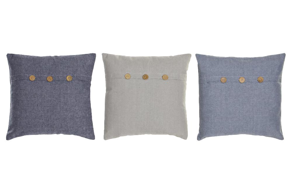 Dekodonia Cojin algodon 40x40x12 3 surt