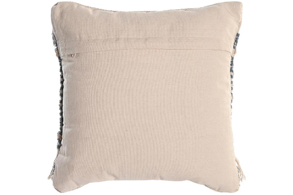 Dekodonia COJÍN ALGODÓN AZUL