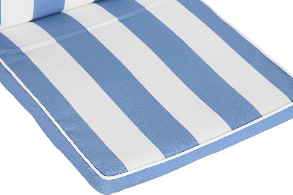 Dekodonia COJÍN SILLA TELA RAYAS AZUL
