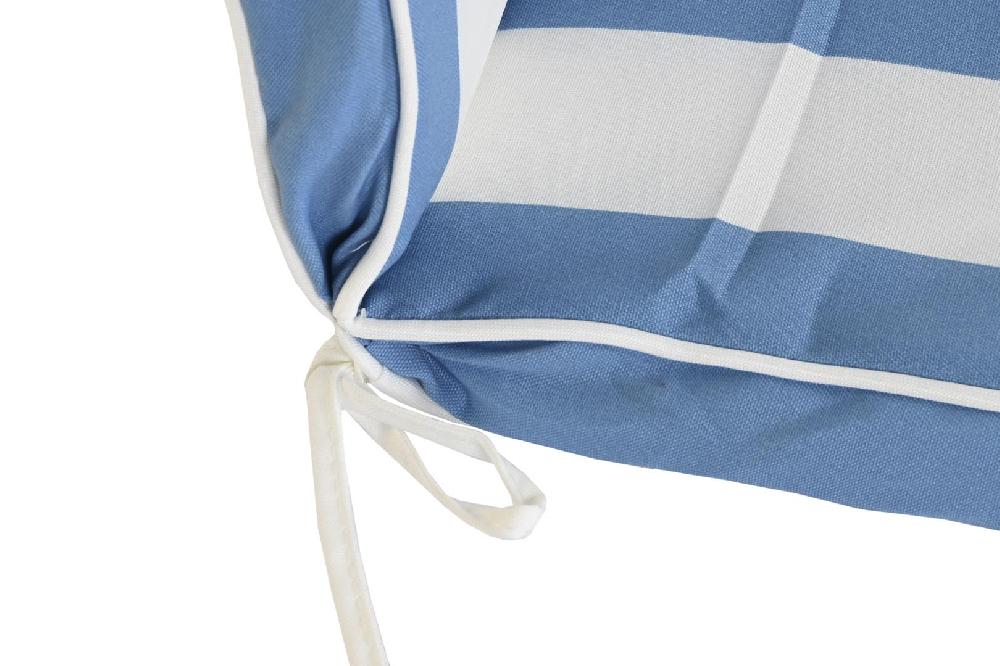 Dekodonia COJÍN SILLA TELA RAYAS AZUL