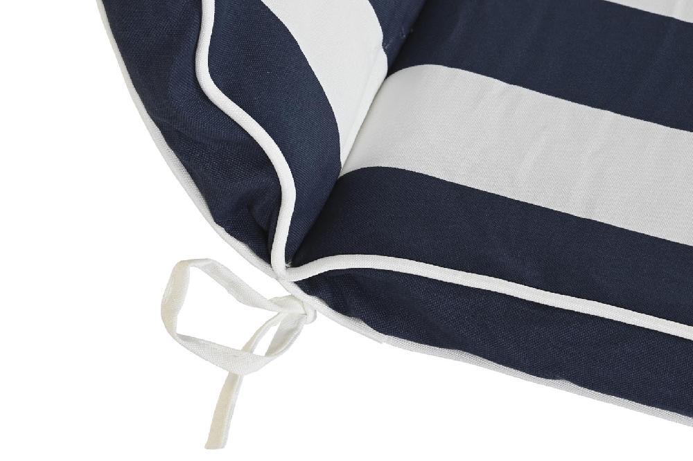 Dekodonia COJÍN SILLA TELA RAYAS NEGRO