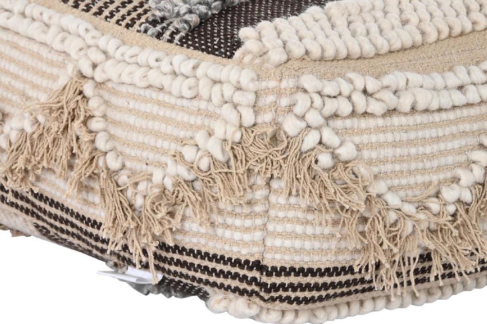 Dekodonia COJÍN SUELO ALGODÓN RAYAS