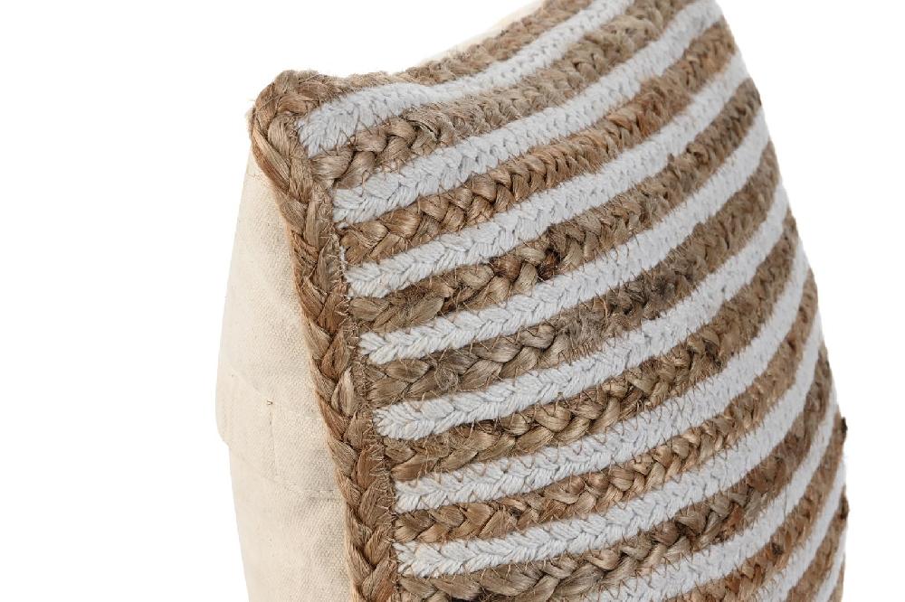 Dekodonia COJÍN YUTE PEQUEÑO HECHO A MANO