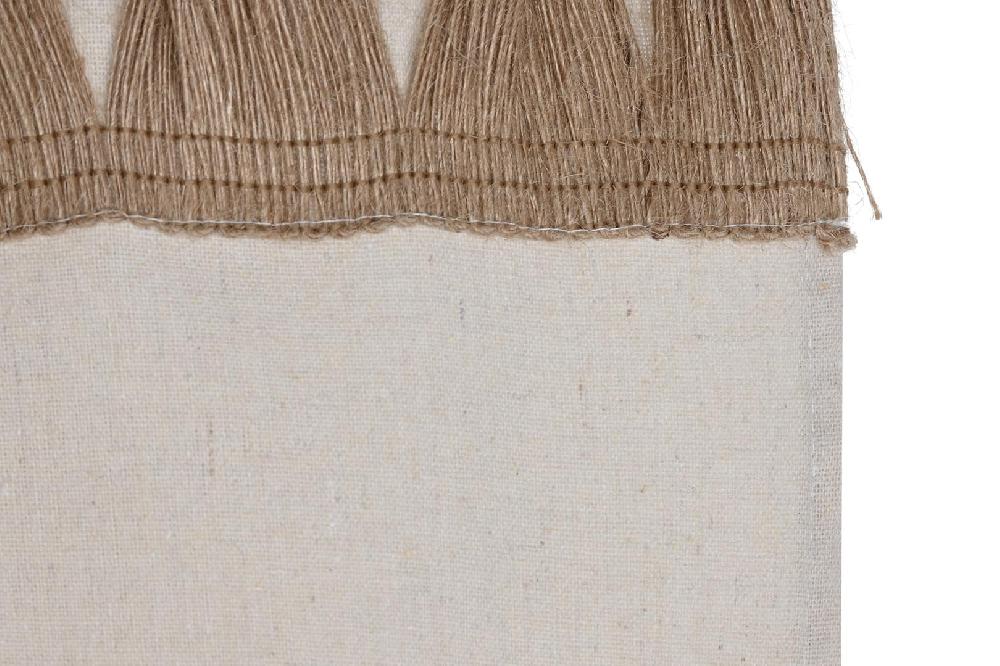 Dekodonia CORTINA ALGODÓN Y TELA