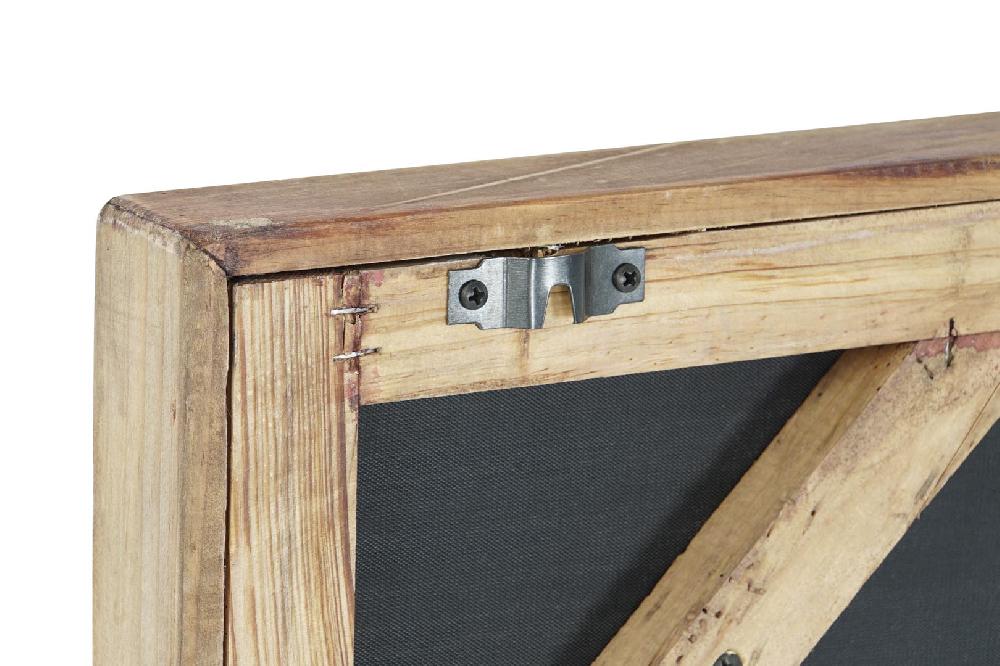 Dekodonia CUADRO MADERA RECICLADA TEXTURA