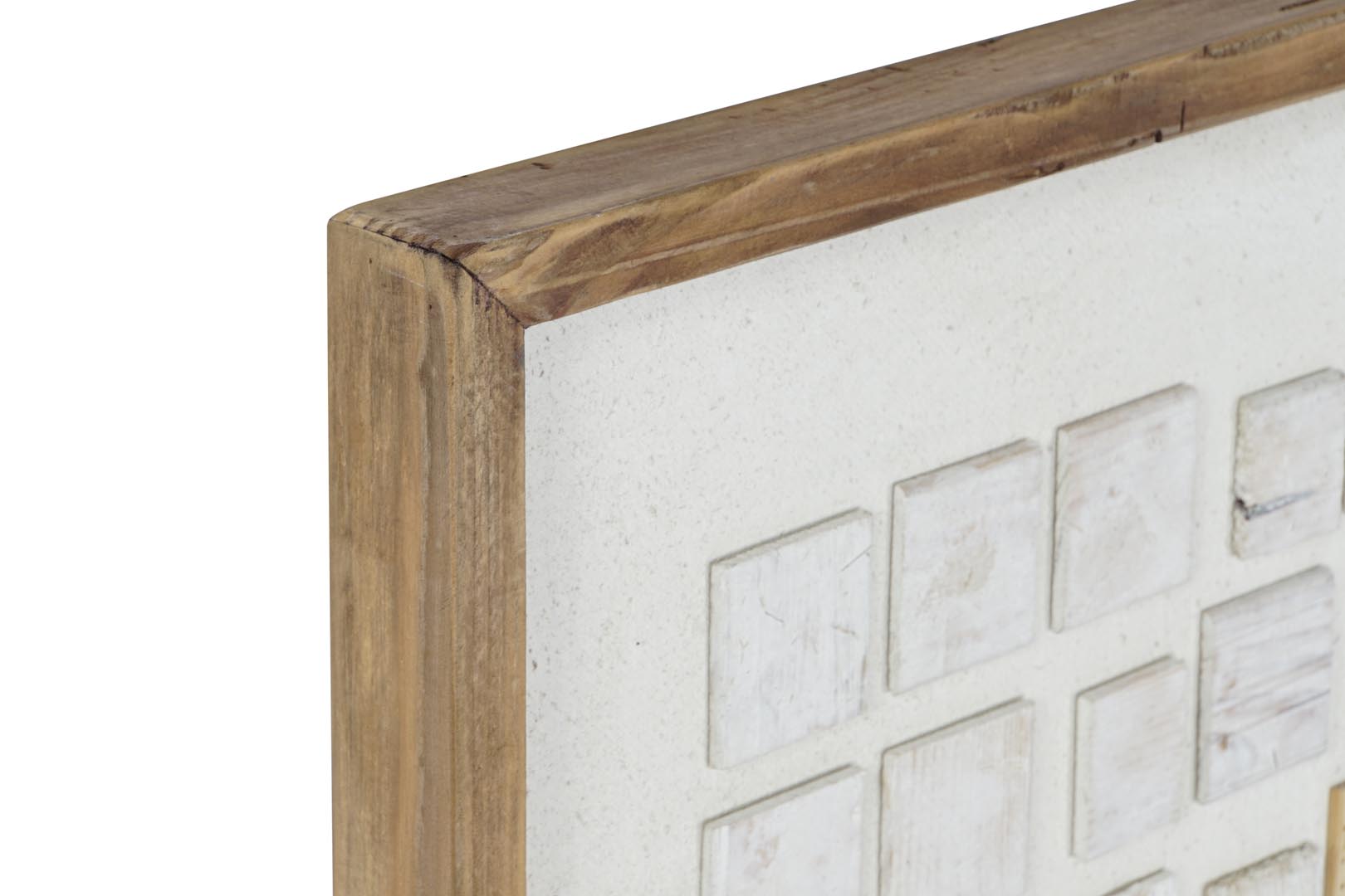 Dekodonia CUADRO MADERA RECICLADA TEXTURA