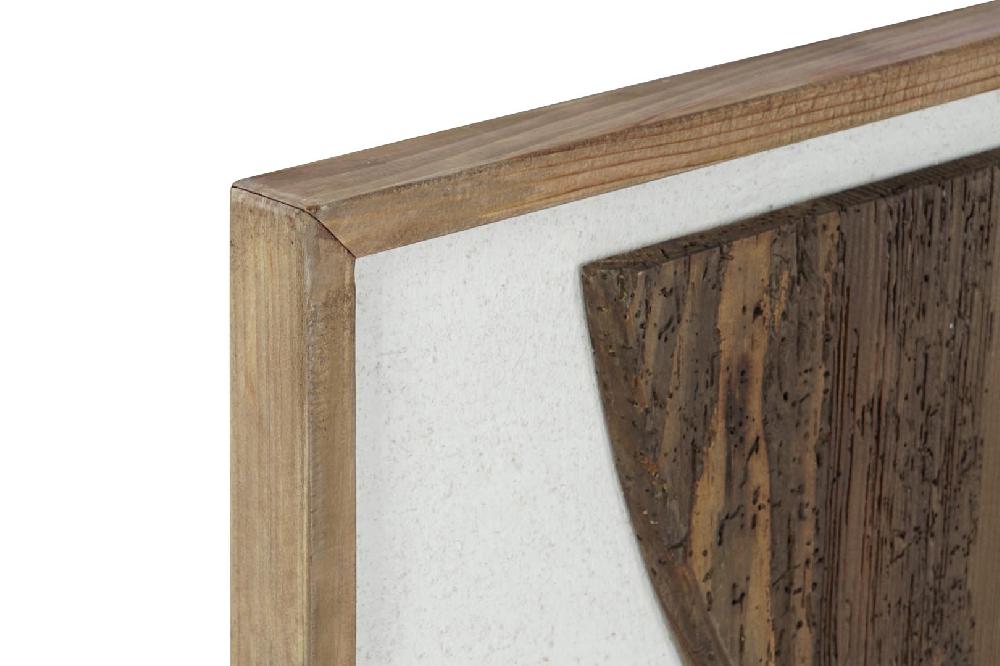 Dekodonia CUADRO MADERA RECICLADA TEXTURA