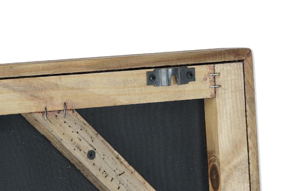 Dekodonia CUADRO MADERA RECICLADA TEXTURA