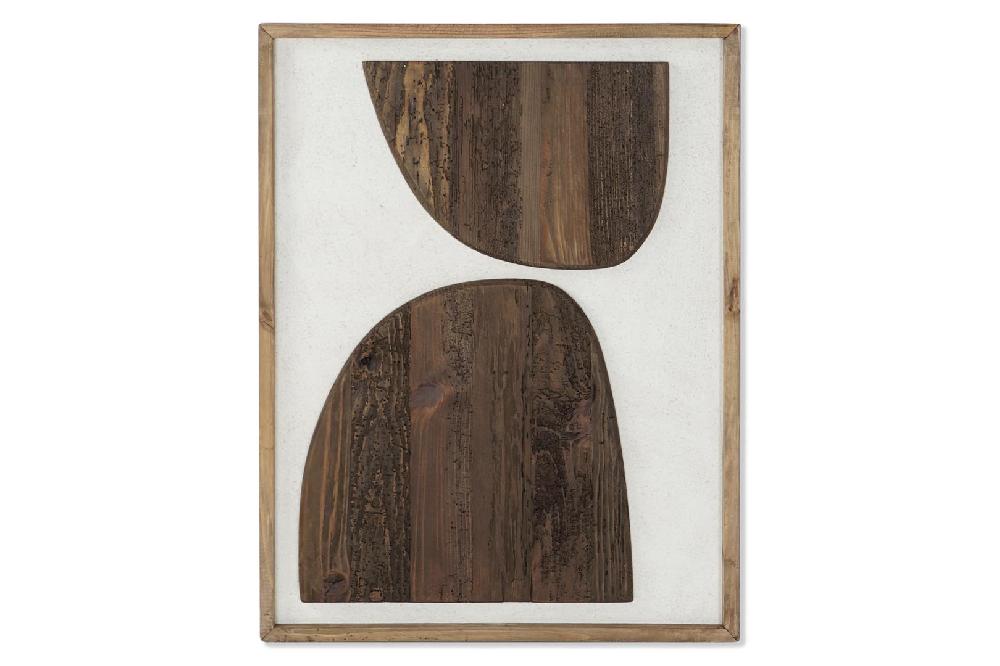 Dekodonia CUADRO MADERA RECICLADA TEXTURA