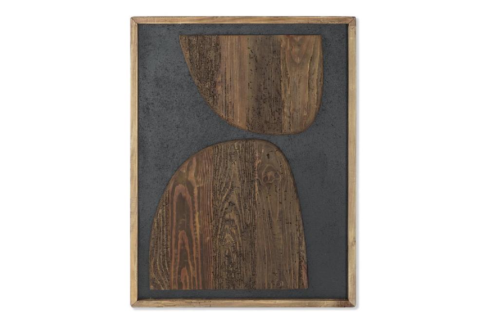 Dekodonia CUADRO MADERA RECICLADA TEXTURA