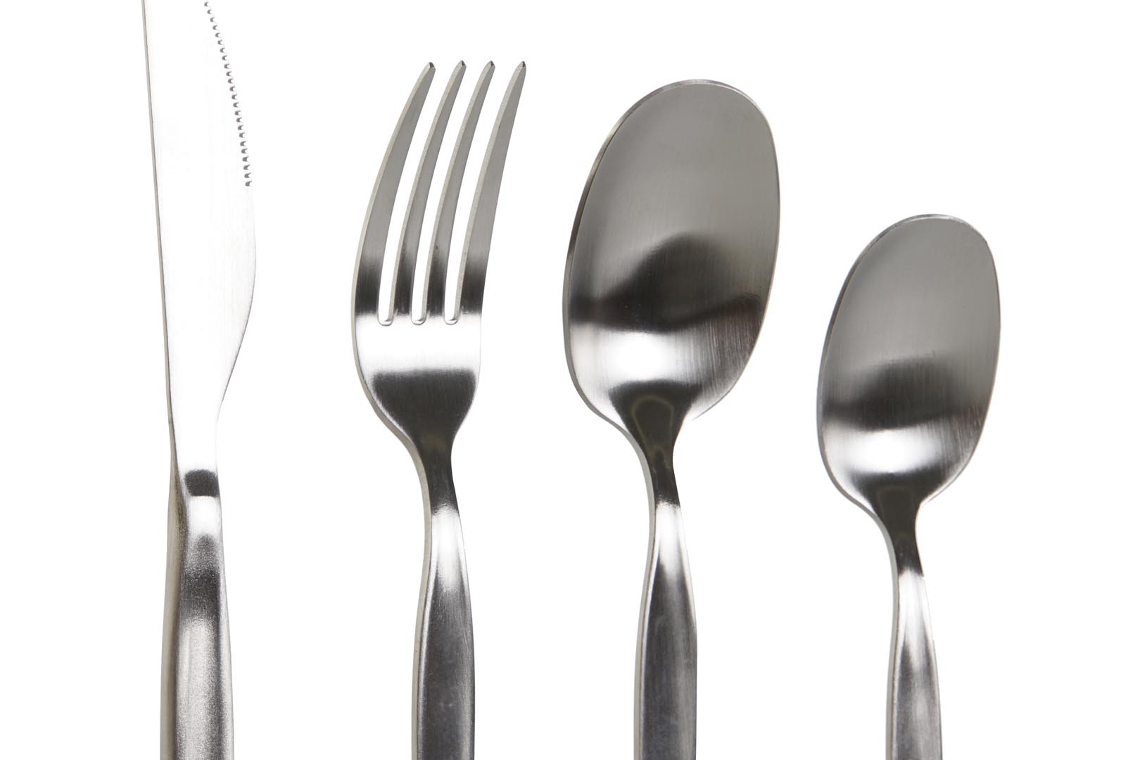 Dekodonia CUBERTERÍA INOX PLATEADA