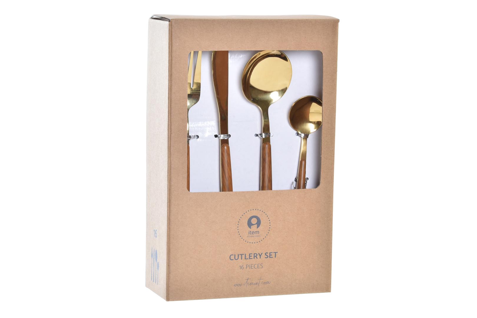 Dekodonia CUBERTERÍA INOX PLATEADA