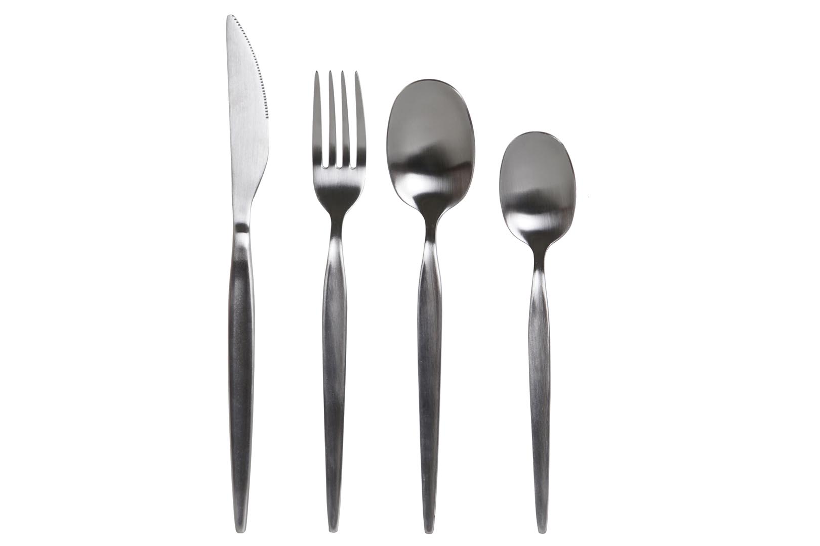 Dekodonia CUBERTERÍA INOX PLATEADA