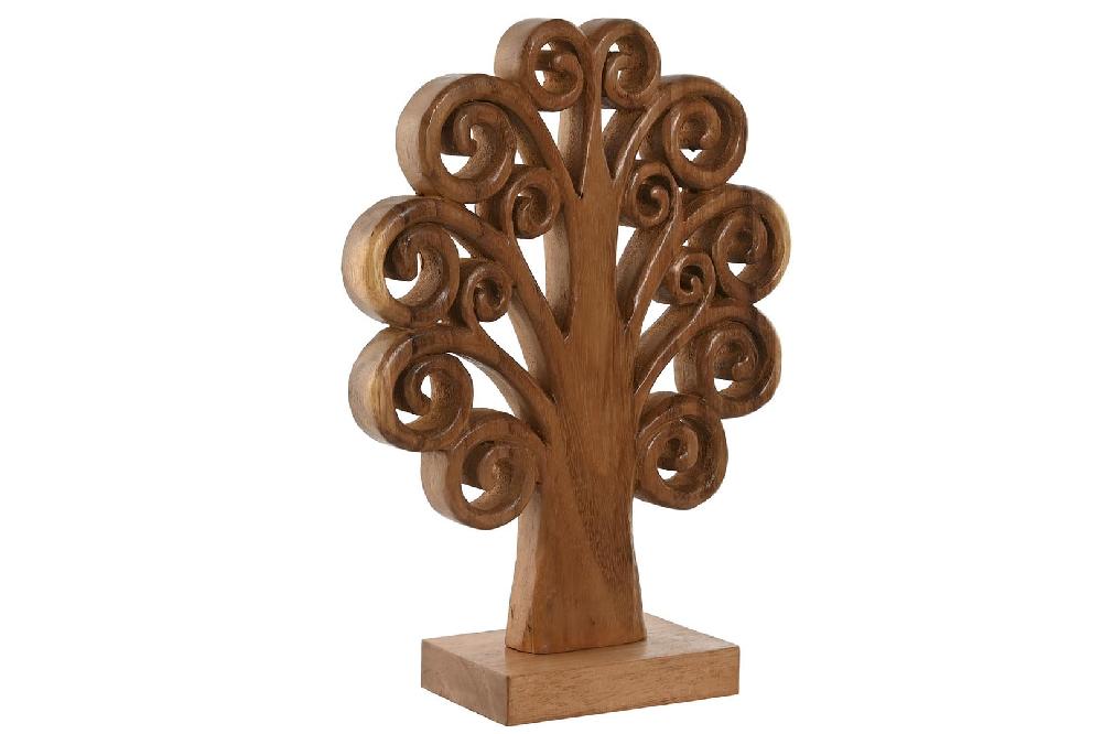 Dekodonia Decoración Acacia Árbol Natural Marrón