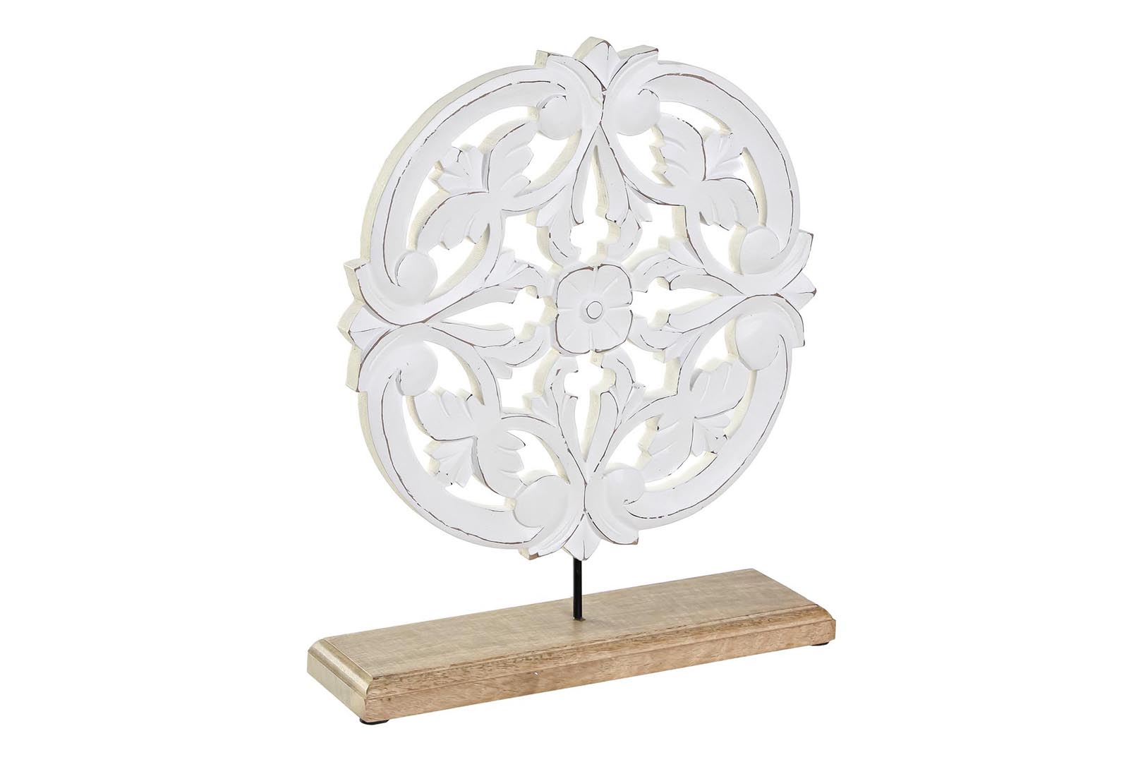 Dekodonia Decoración Mango Metal Sobremesa Decapé