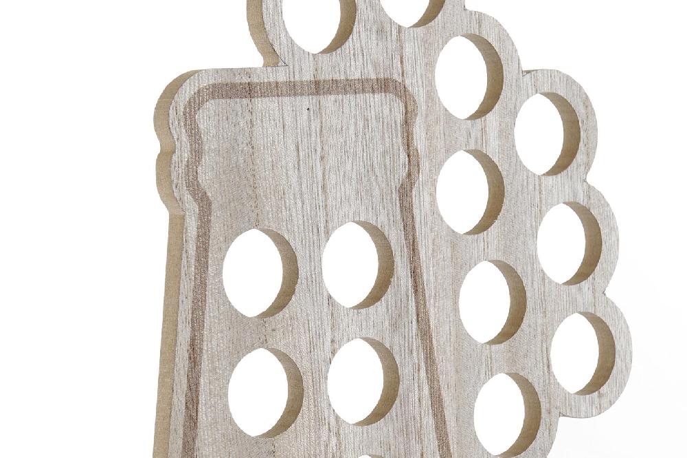 Dekodonia Decoración Pared Madera Cerveza Chapas