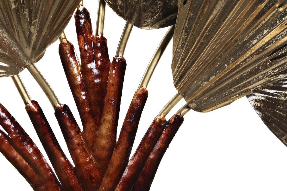 Dekodonia Decoración Pared Metal Ramo Flores