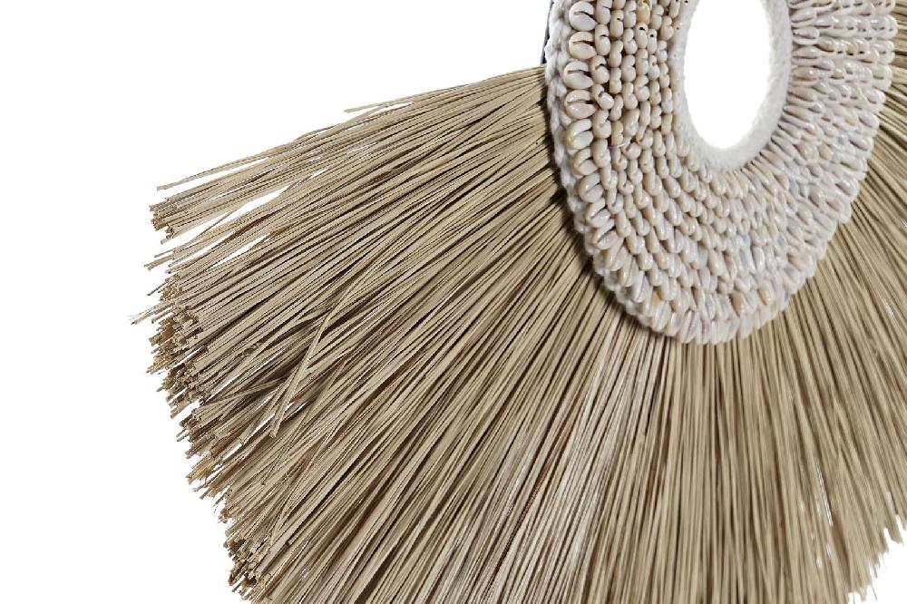 Dekodonia Decoración Yute Hierro Étnico Natural