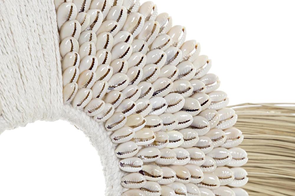 Dekodonia Decoración Yute Hierro Étnico Natural