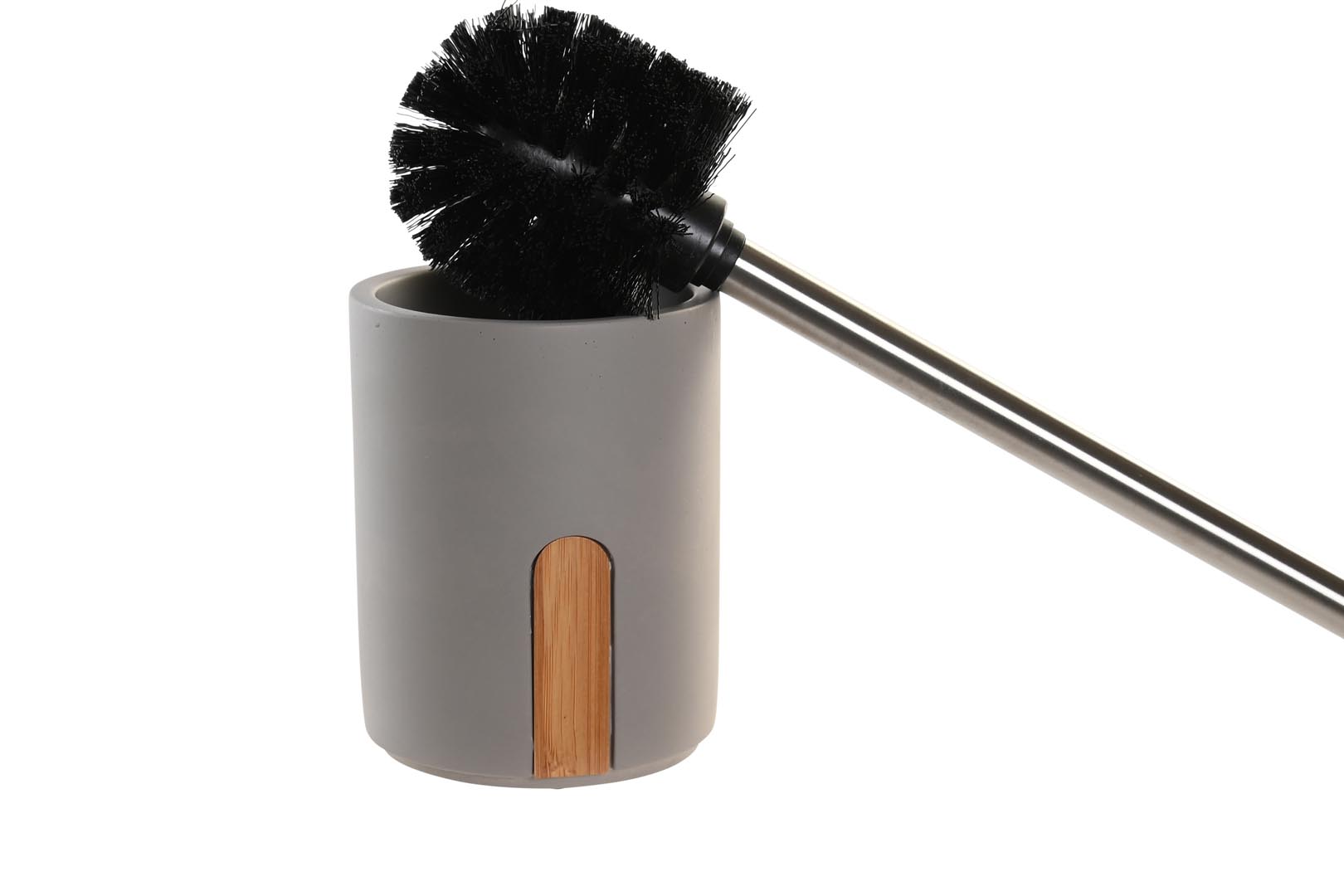 Dekodonia ESCOBILLERO CEMENTO Y BAMBÚ GRIS