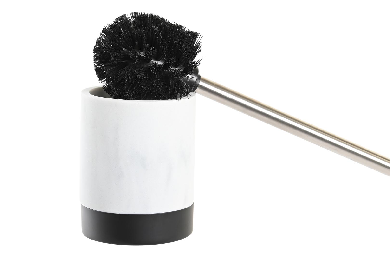 Dekodonia ESCOBILLERO EFECTO MÁRMOL BLANCO