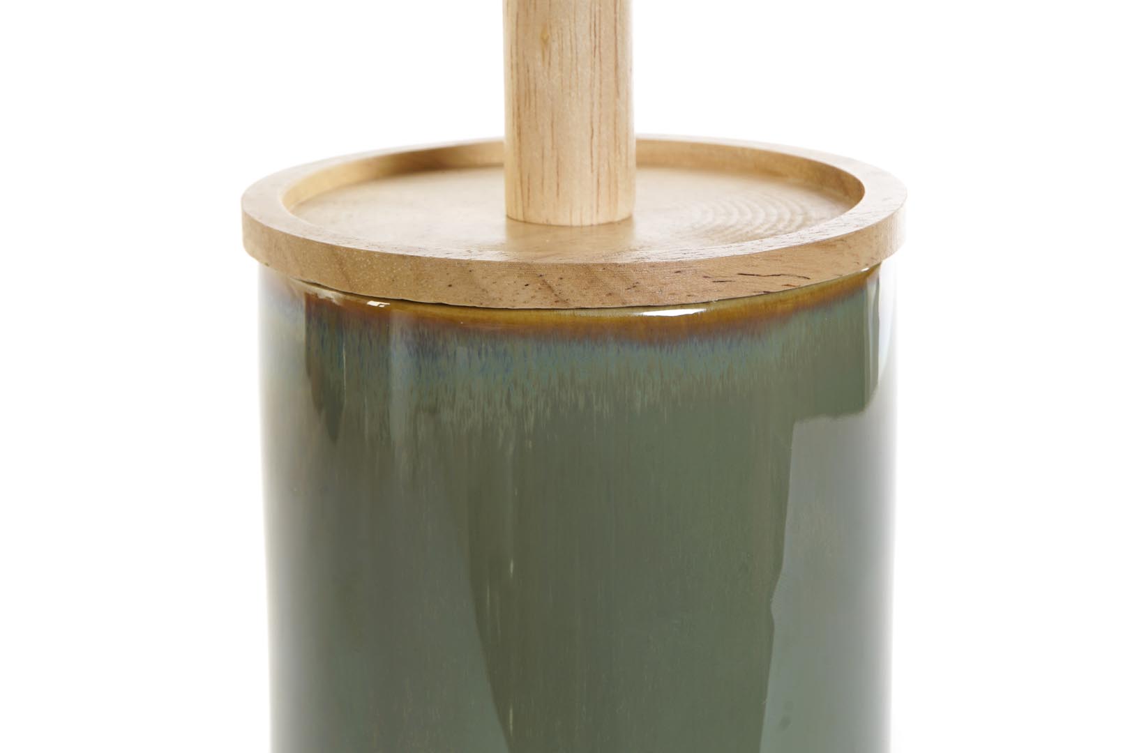Dekodonia ESCOBILLERO GRES Y BAMBÚ VERDE