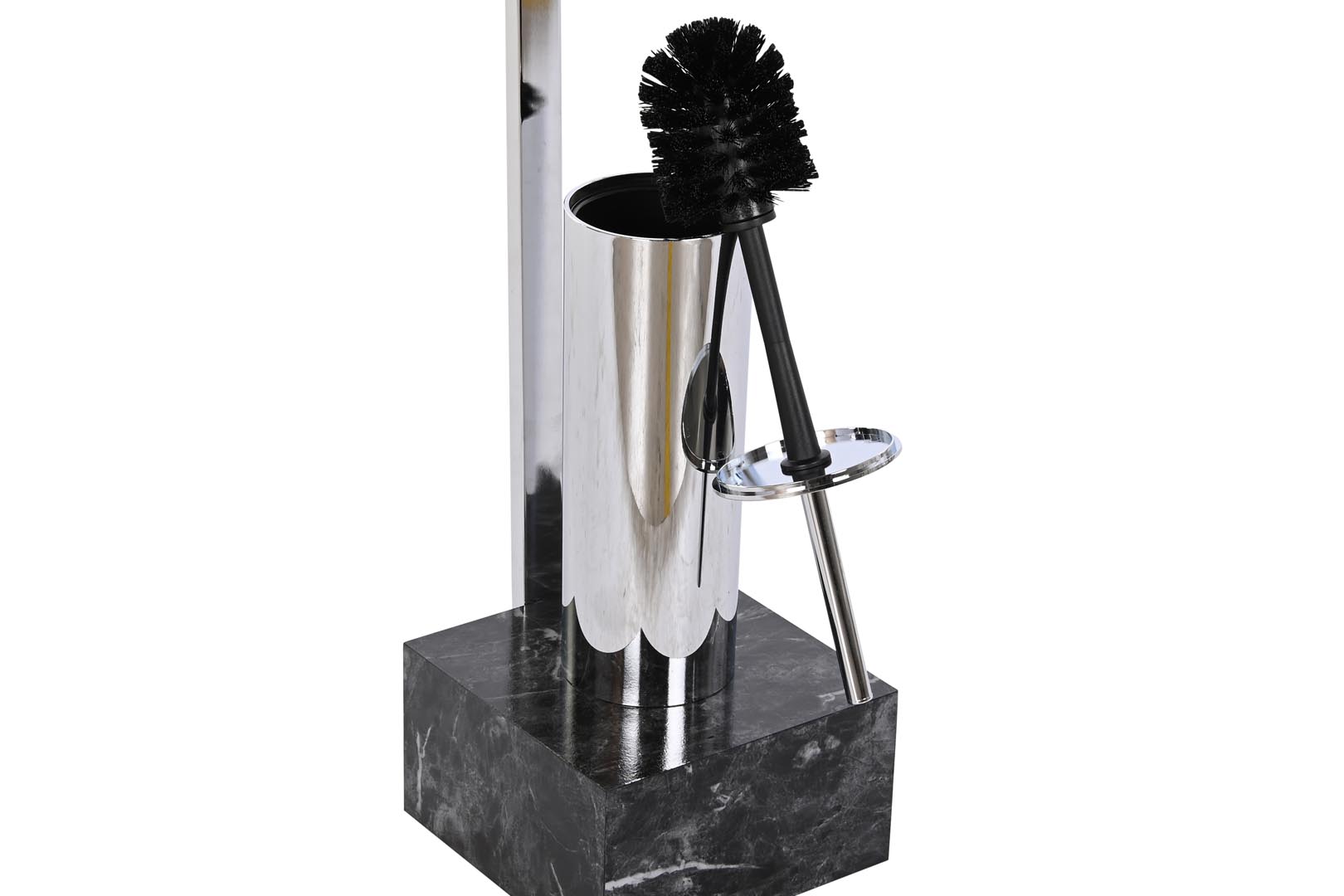 Dekodonia ESCOBILLERO Y PORTAROLLOS ACERO