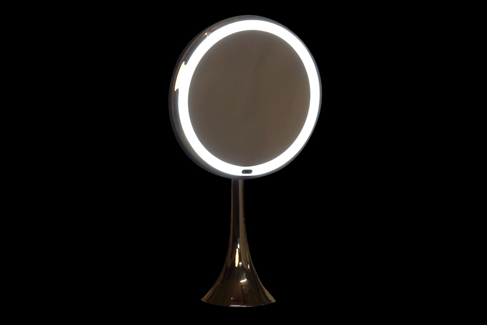 Dekodonia ESPEJO LED METAL PIE PEQUEÑO