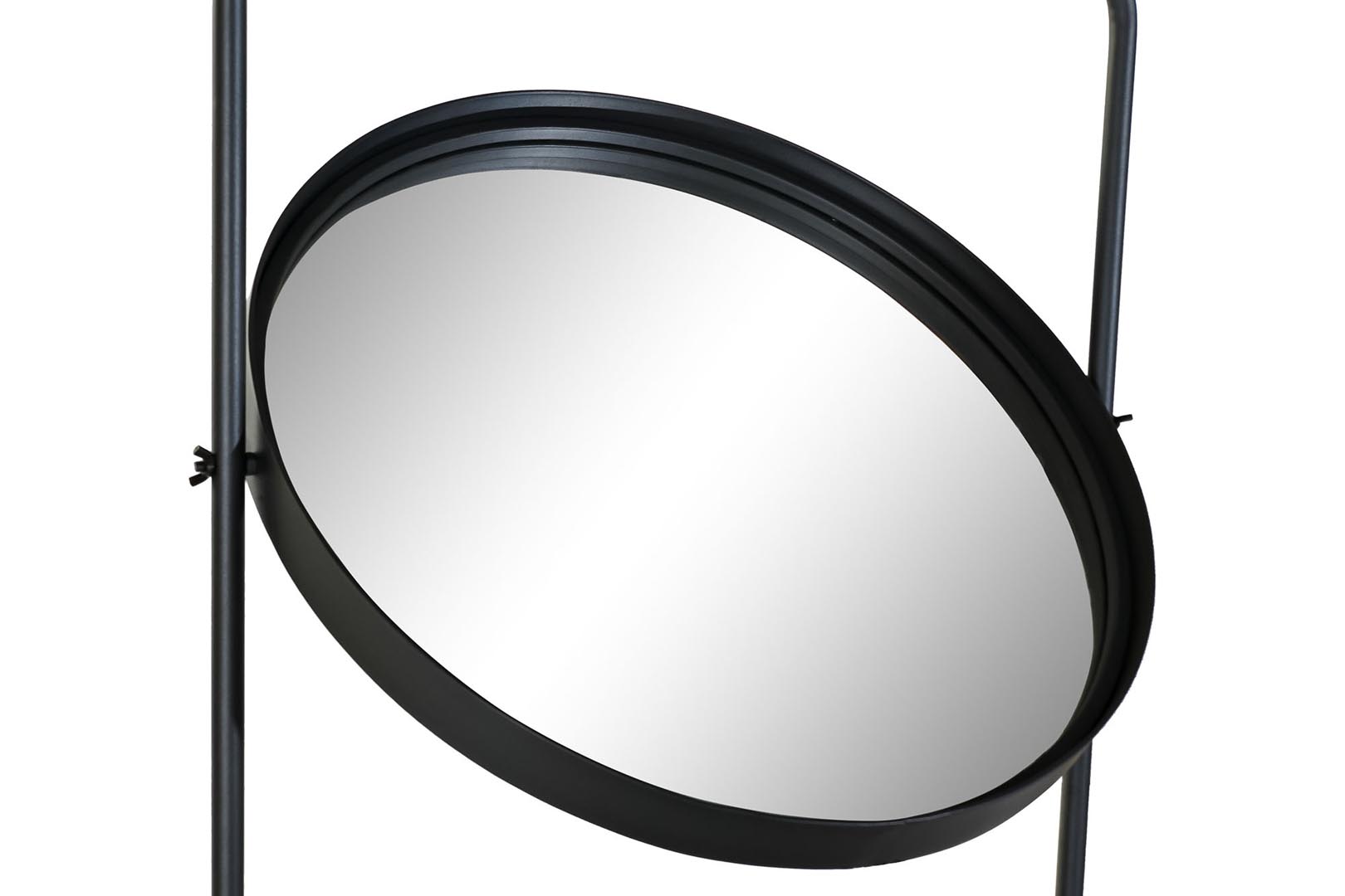 Dekodonia Espejo Metal 2 Estantes Negro