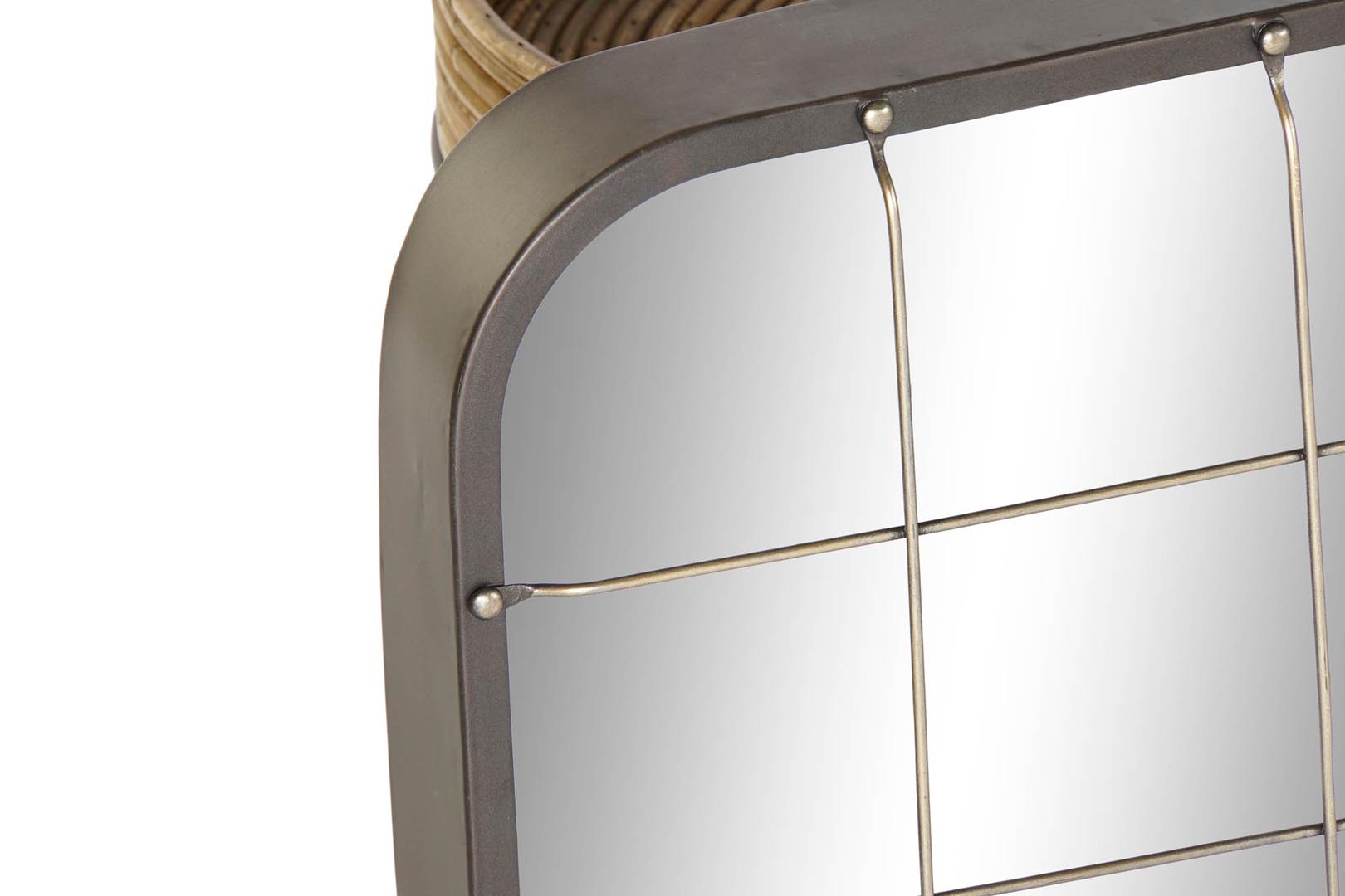 Dekodonia Espejo Metal Negro